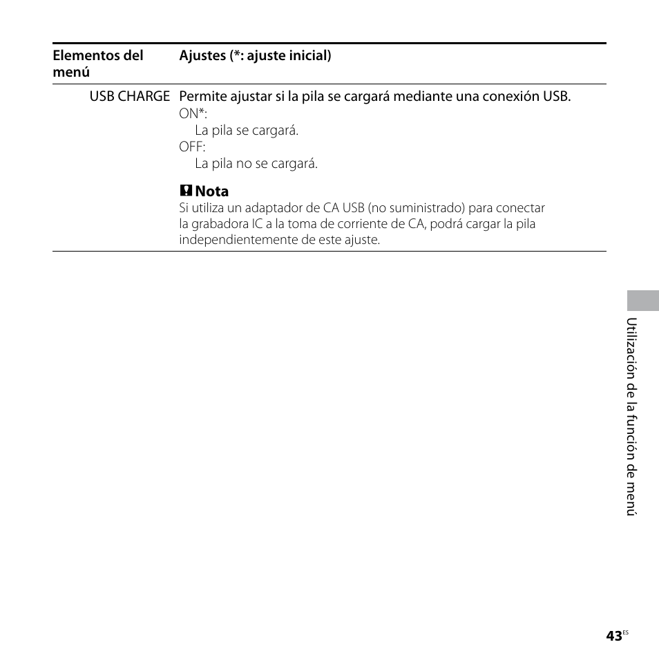 Sony ICD-UX80 Manual del usuario | Página 43 / 68