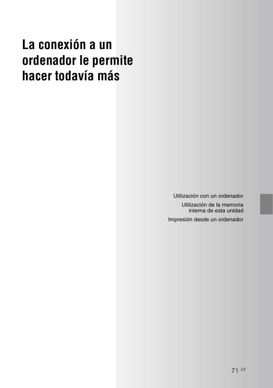 Sony DPP-F700 Manual del usuario | Página 71 / 115
