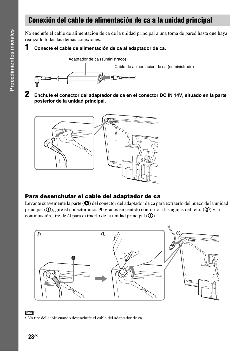 Sony BDV-L600 Manual del usuario | Página 28 / 89