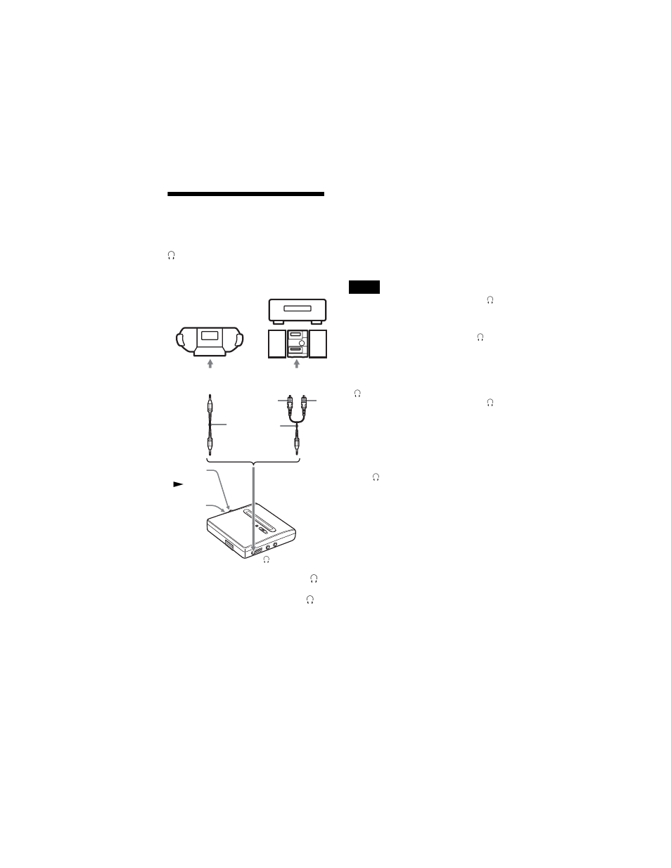 Conexión a un sistema estéreo (line out) | Sony MZ-NH1 Manual del usuario | Página 52 / 128