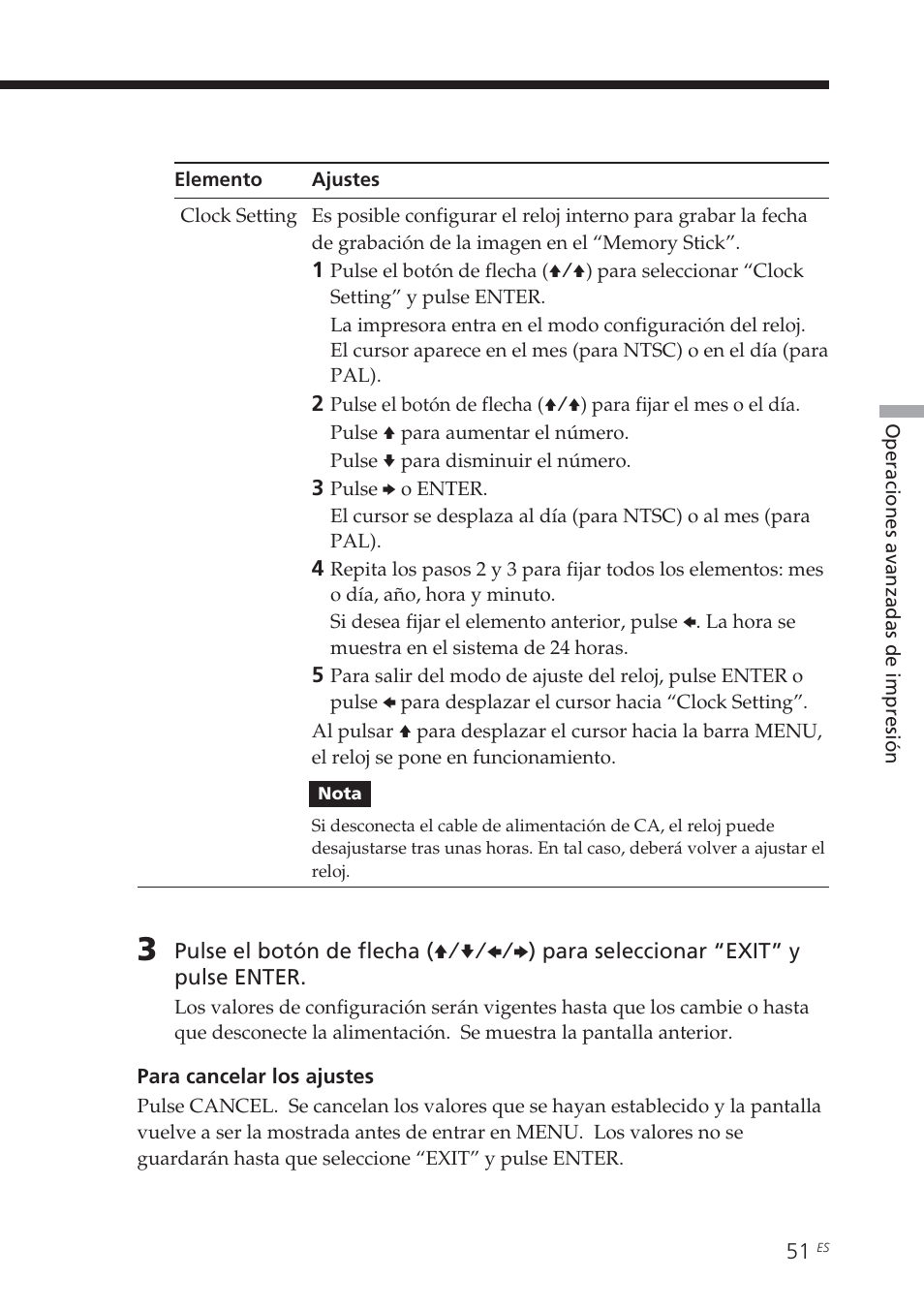 Sony DPP-EX5 Manual del usuario | Página 51 / 88