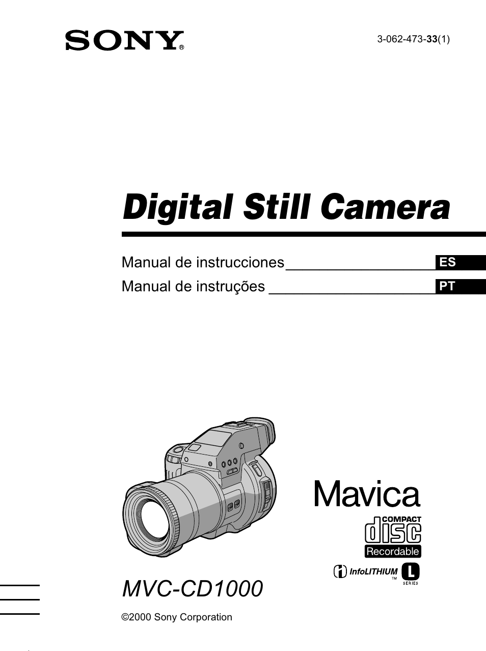 Sony MVC-CD1000 Manual del usuario | Páginas: 156