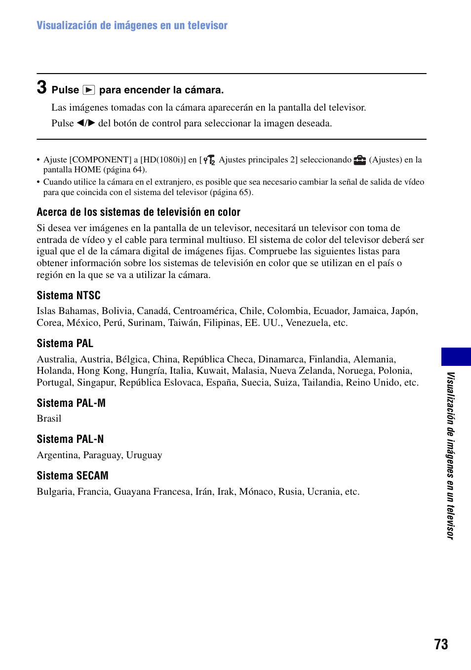 Sony DSC-T100 Manual del usuario | Página 73 / 123