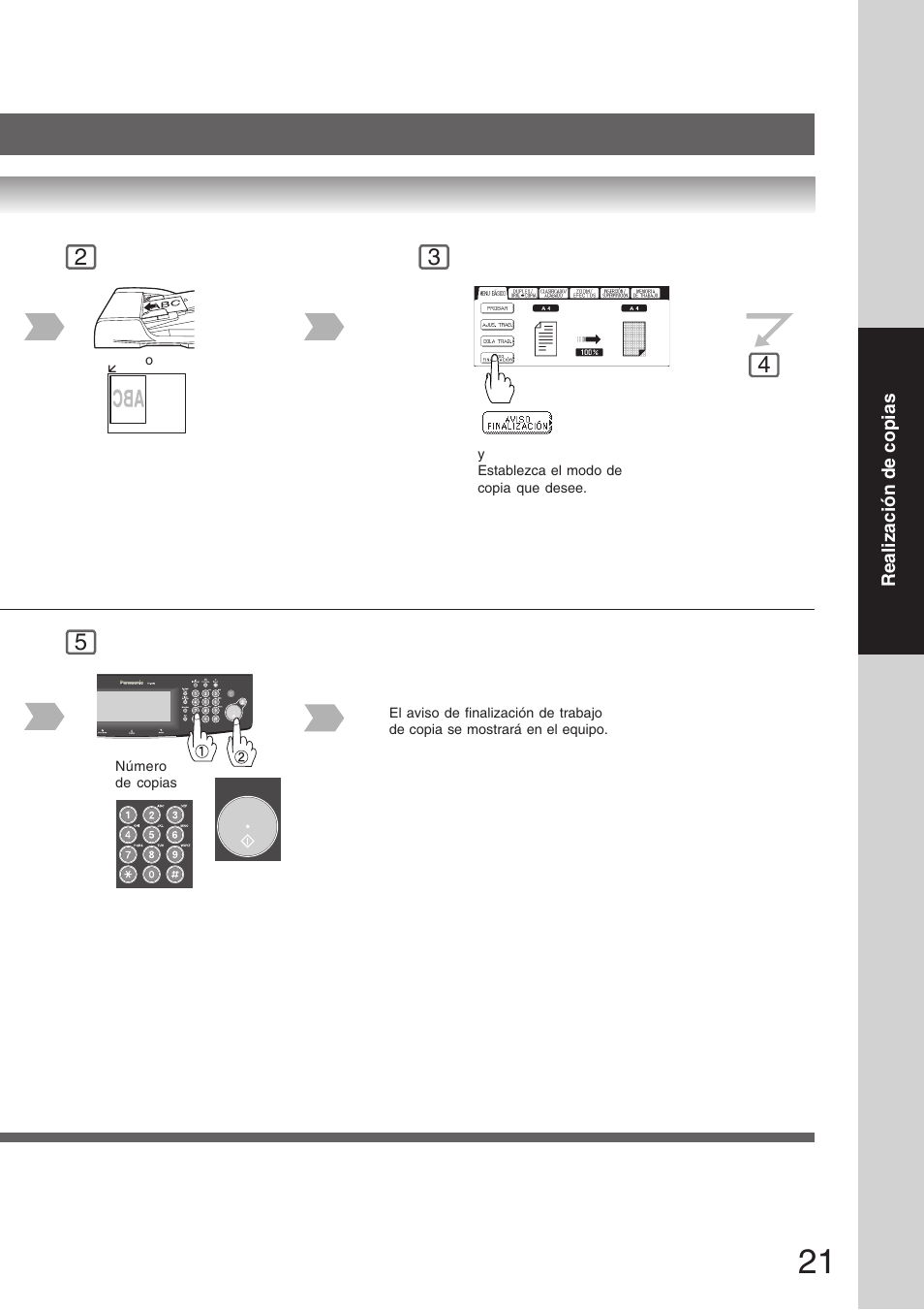 Panasonic DP8035 Manual del usuario | Página 21 / 92