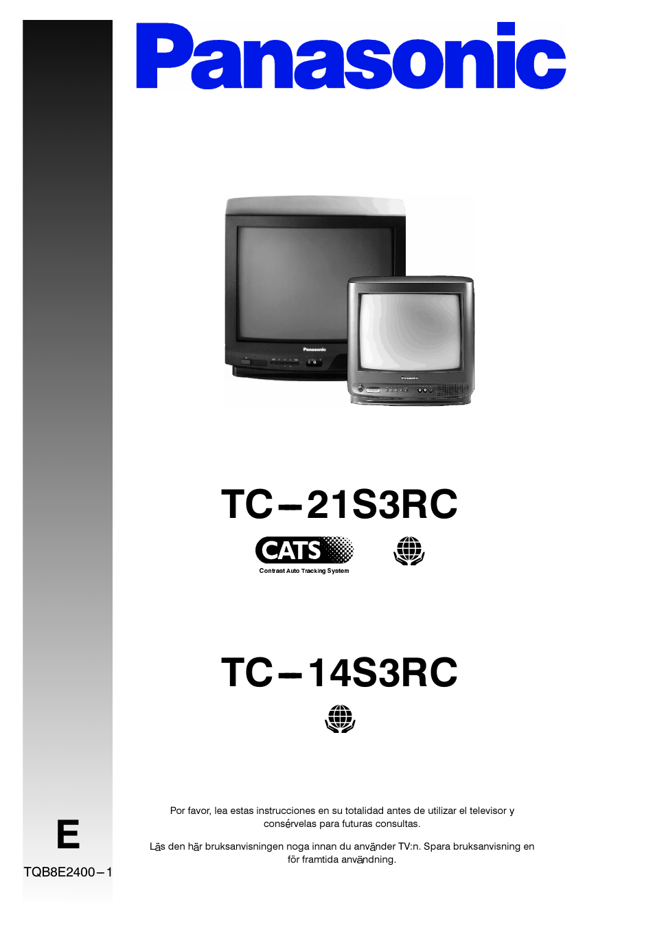 Panasonic TC14S3RC Manual del usuario | Páginas: 28