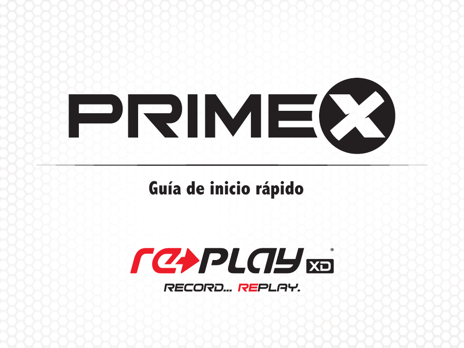 Replay XD Prime X Manual del usuario | Páginas: 28