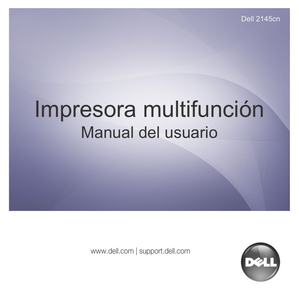 Dell 2145cn Multifunction Color Laser Printer Manual del usuario | Páginas: 149