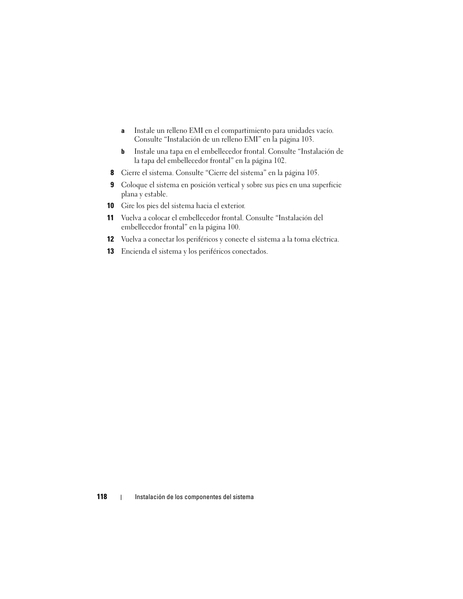 Dell PowerEdge T410 Manual del usuario | Página 118 / 230