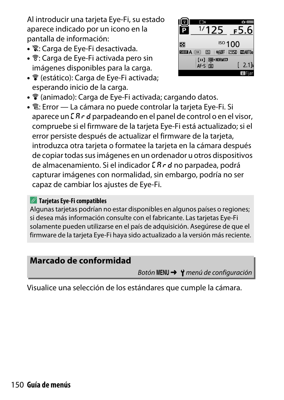 Marcado de conformidad, E-fi | Nikon D500 Manual del usuario | Página 150 / 207