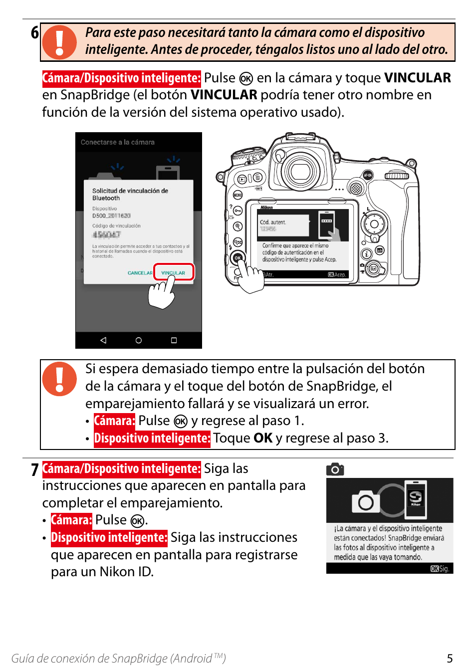 Nikon D500 Manual del usuario | Página 5 / 7