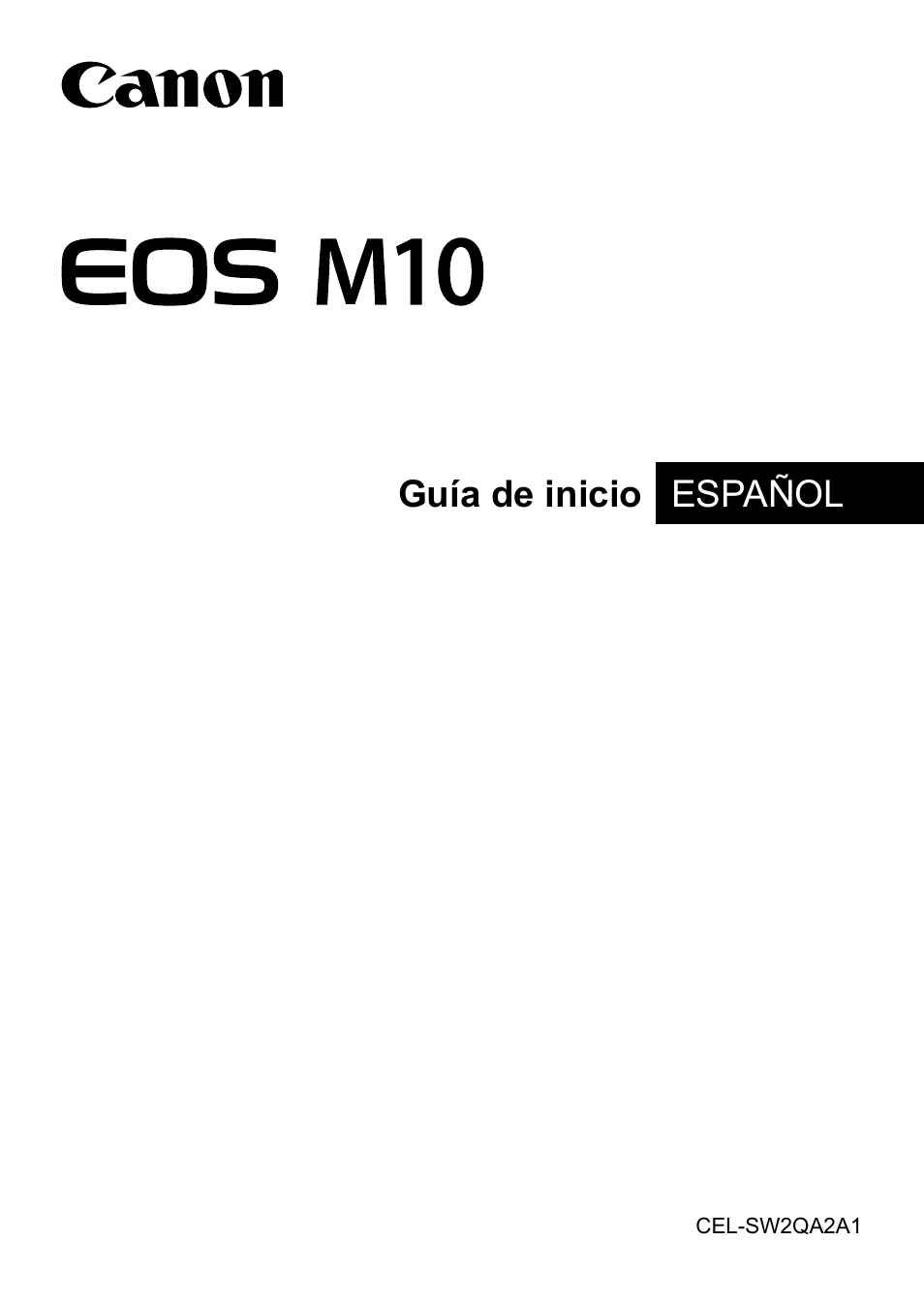 Canon EOS M10 Manual del usuario | Páginas: 21