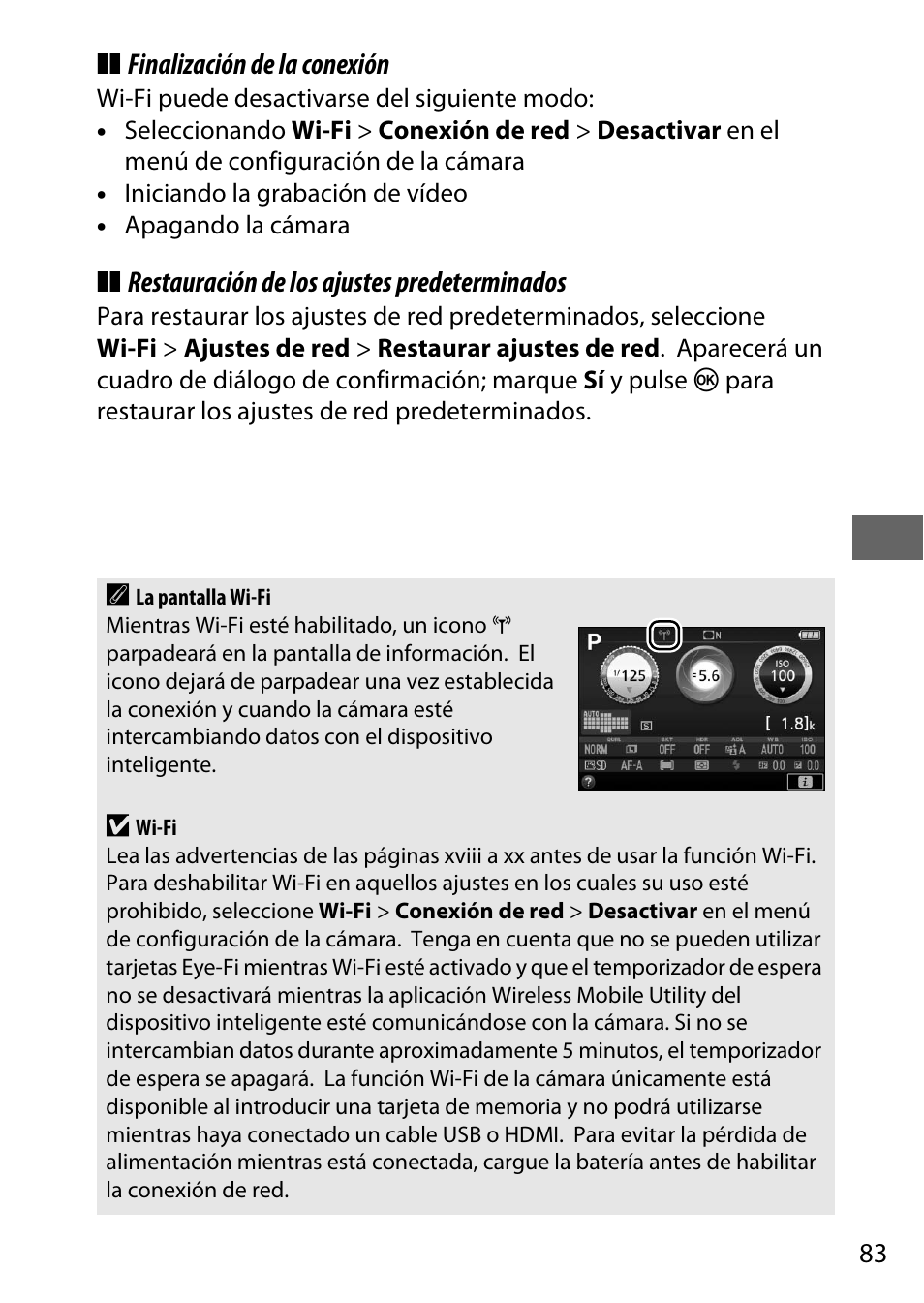 Nikon D5500 Manual del usuario | Página 105 / 160